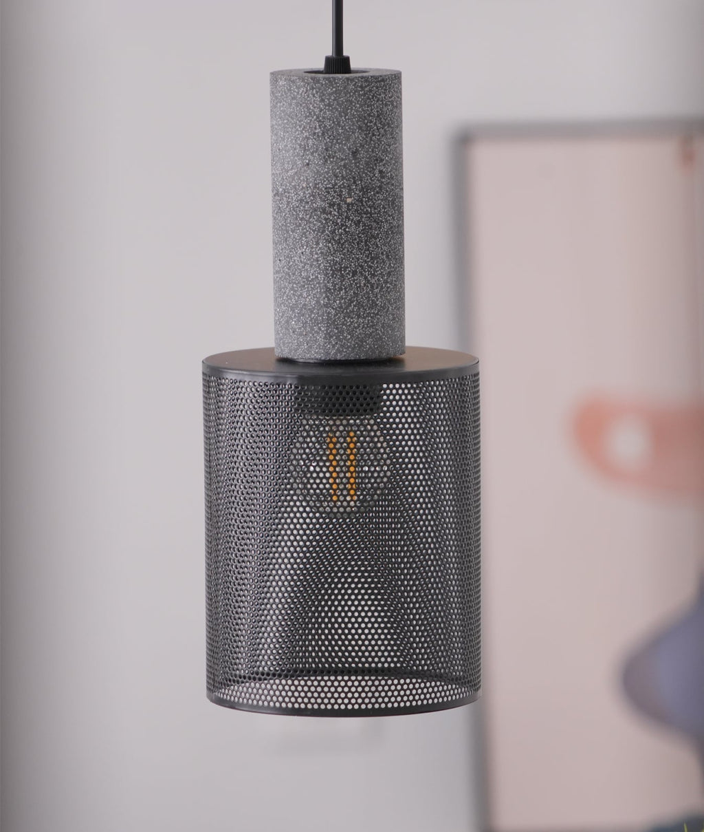 Urban Concrete Pendelleuchte im industriellen LED-Design | Temsk