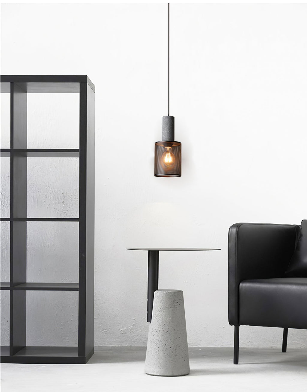 Urban Concrete Pendelleuchte im industriellen LED-Design | Temsk