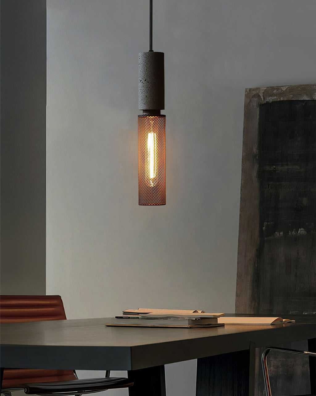 Urban Concrete Pendelleuchte im industriellen LED-Design | Temsk