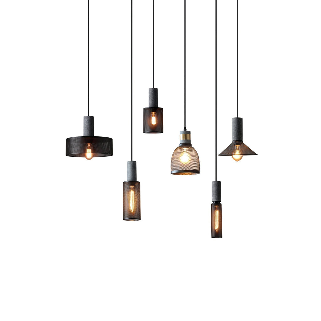 Urban Concrete Pendelleuchte im industriellen LED-Design | Temsk