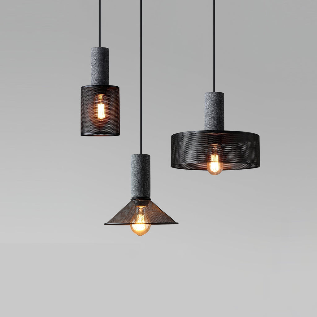Urban Concrete Pendelleuchte im industriellen LED-Design | Temsk