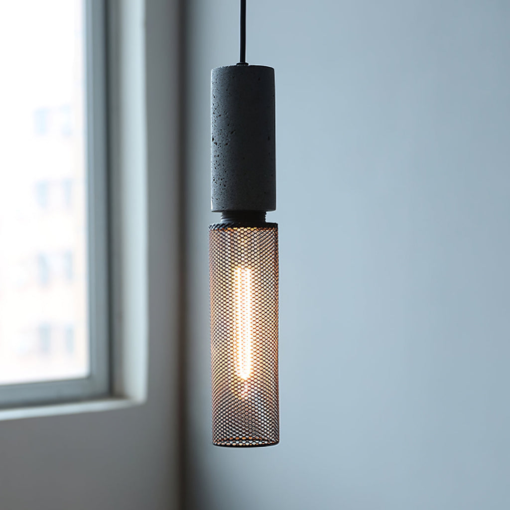 Urban Concrete Pendelleuchte im industriellen LED-Design | Temsk