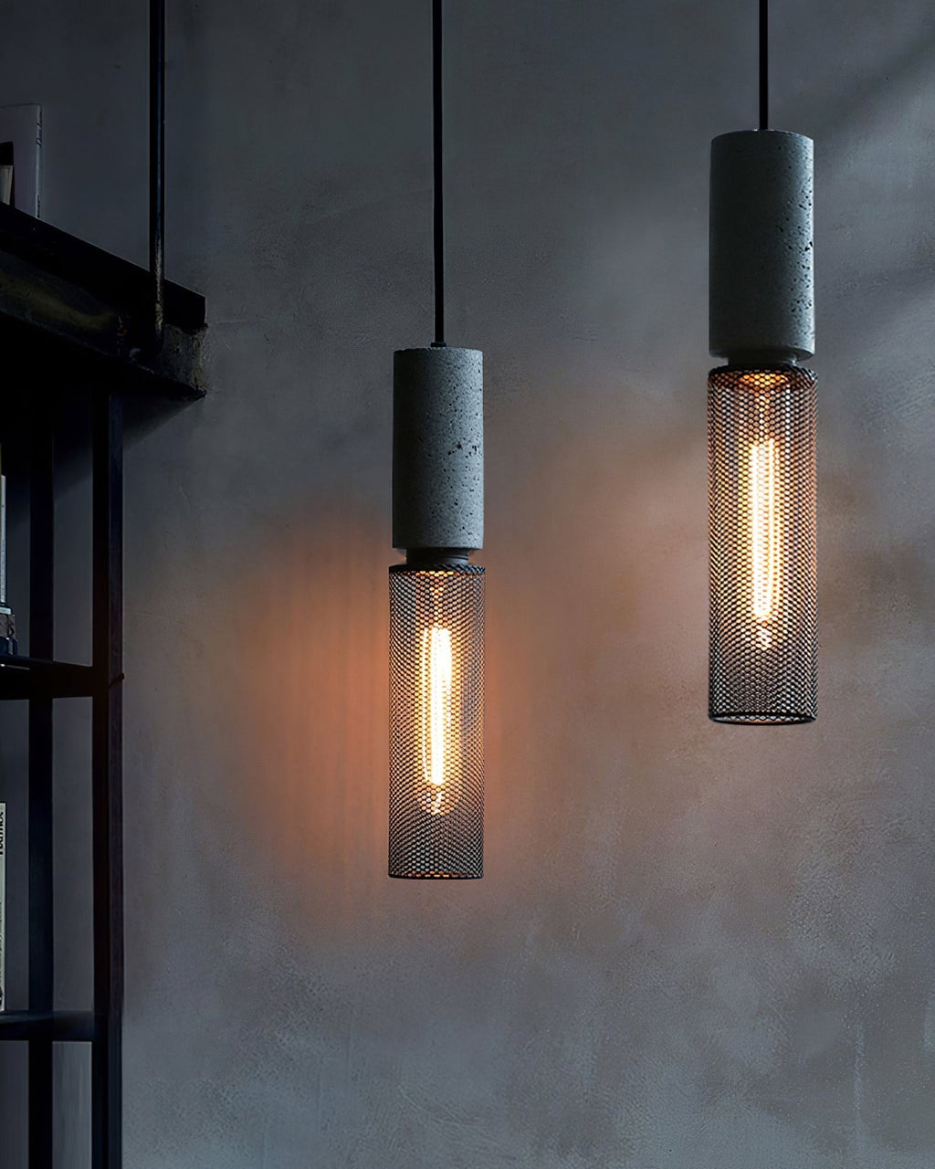 Urban Concrete Pendelleuchte im industriellen LED-Design | Temsk
