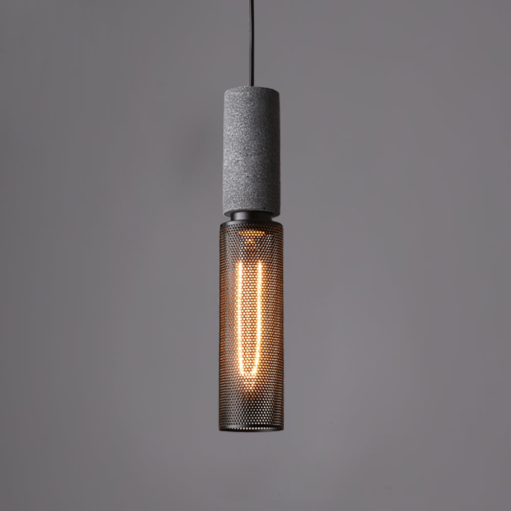 Urban Concrete Pendelleuchte im industriellen LED-Design | Temsk