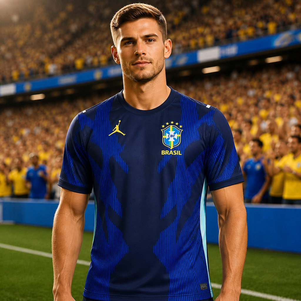 2026 Brazil World Cup Jersey Breathable Quick Dry Soccer Shirt | Temsk