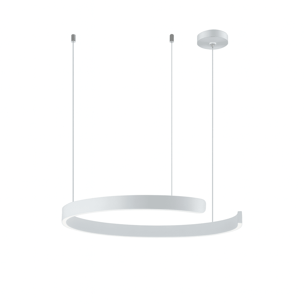 LED pendellampe, moderne cirkulær, 24-tommer diameter | Temsk