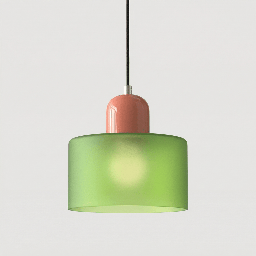 Contemporary Metal Pendant Ceiling Light Fixture, 12-Inch | Temsk