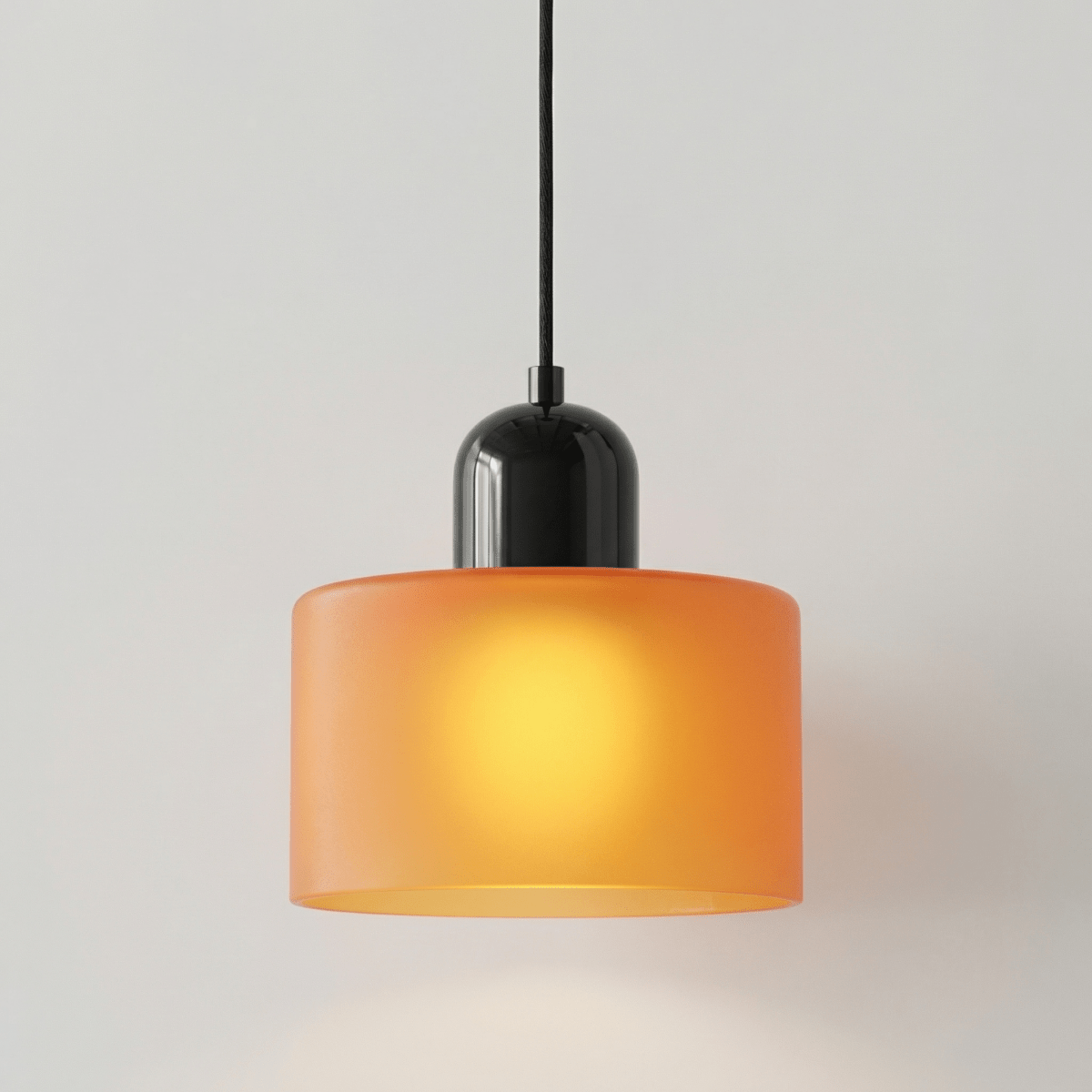 Contemporary Metal Pendant Ceiling Light Fixture, 12-Inch | Temsk