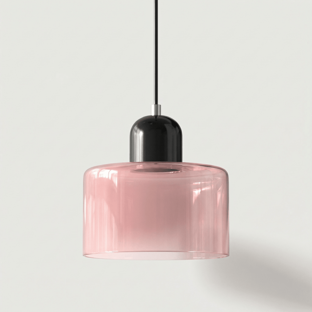 Contemporary Metal Pendant Ceiling Light Fixture, 12-Inch | Temsk