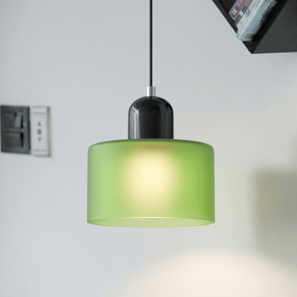 Contemporary Metal Pendant Ceiling Light Fixture, 12-Inch | Temsk
