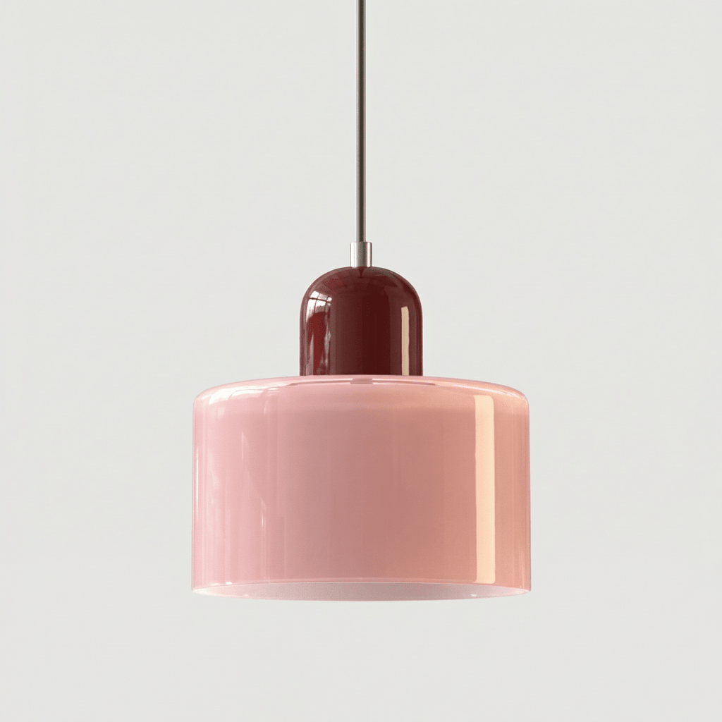 Contemporary Metal Pendant Ceiling Light Fixture, 12-Inch | Temsk