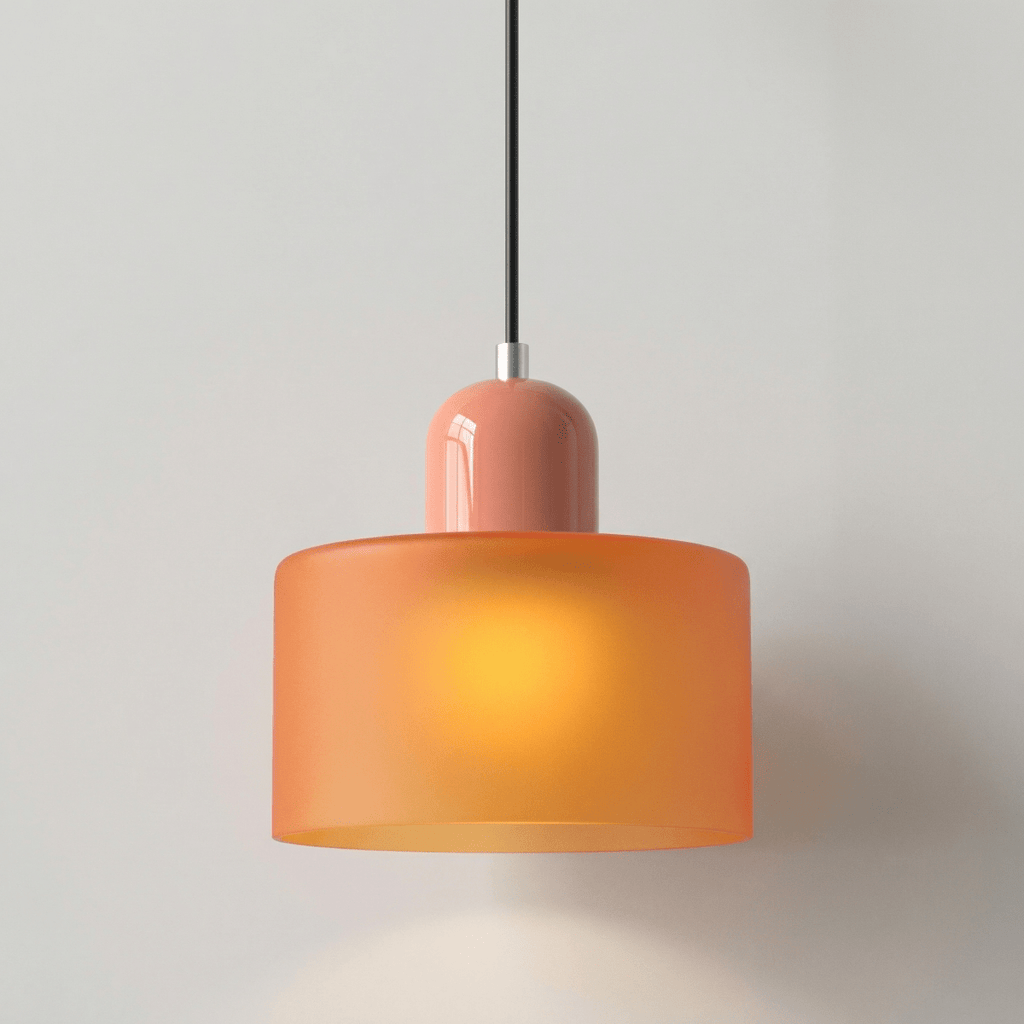 Contemporary Metal Pendant Ceiling Light Fixture, 12-Inch | Temsk
