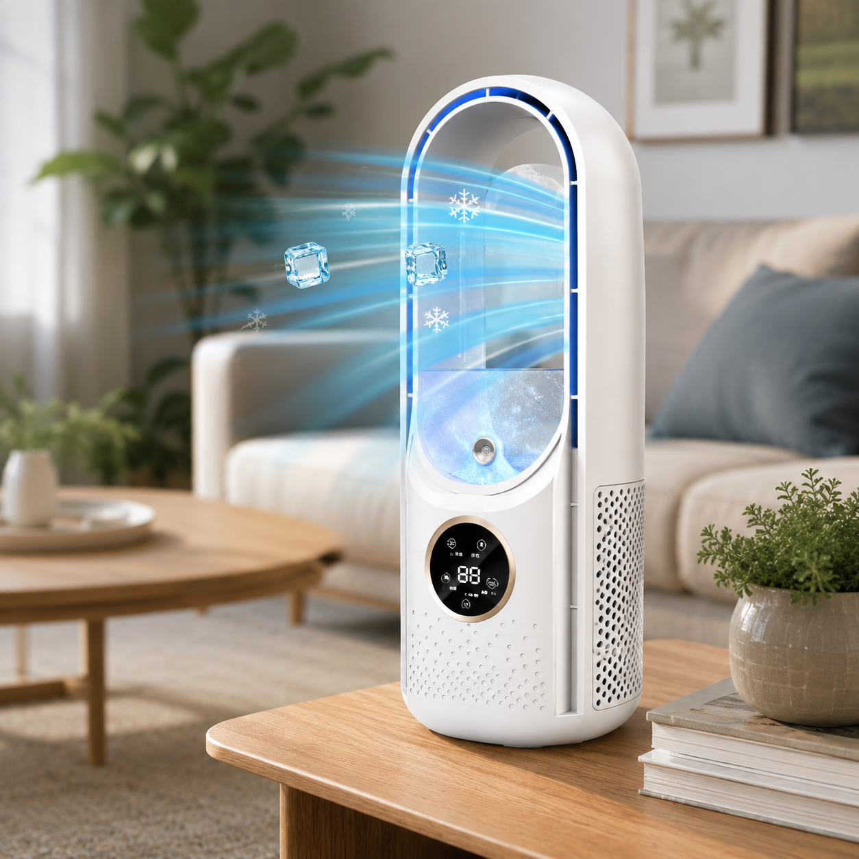 Energieeffiziente Mini tragbare Klimaanlage für persönliche Kühlung | Temsk