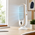 Tragbarer USB Desktop-Ventilator batteriebetrieben für Zuhause, Büro und Reisen | Temsk