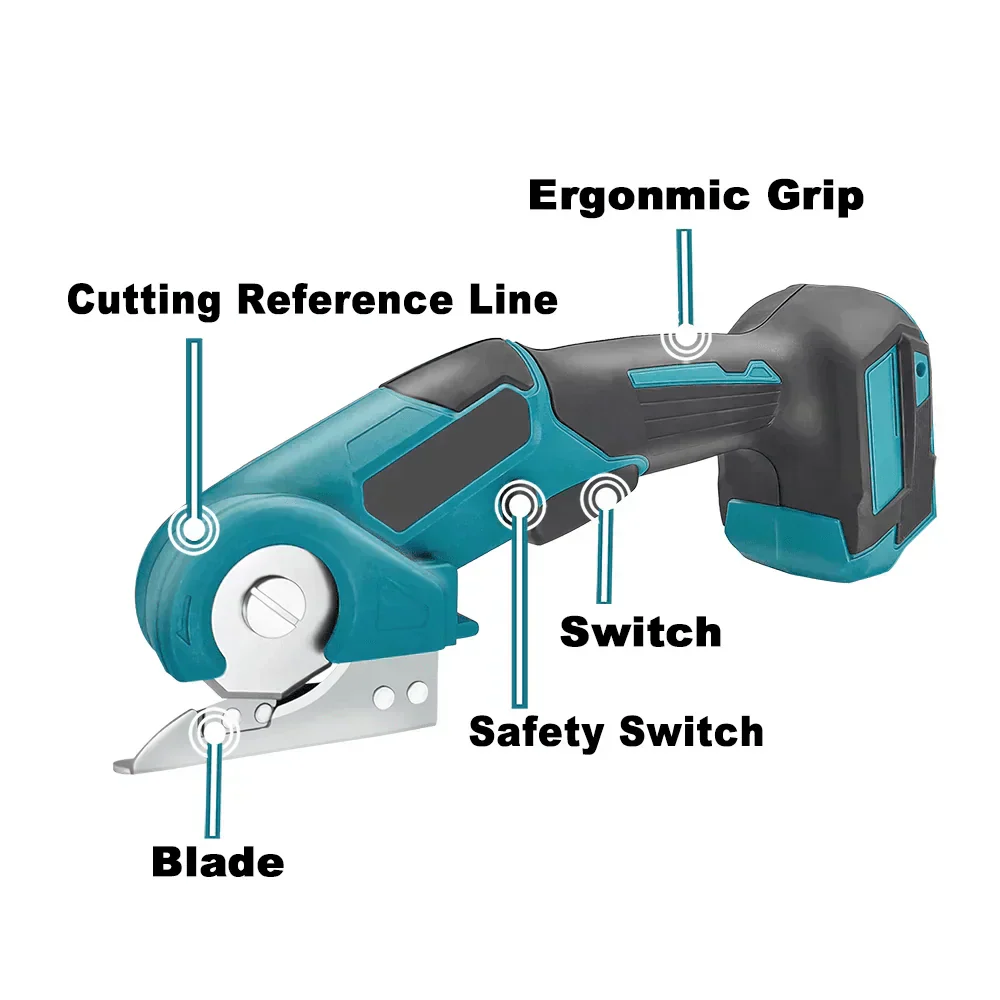 QuikCut Wireless High Speed Fabric Scissors | Temsk