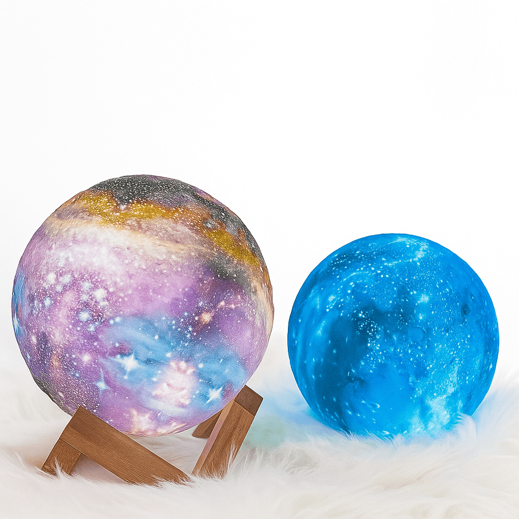 LunaGlow Ambient Moonlight Lamp With Vibrant Color Options And Adjustable Brightness | Temsk