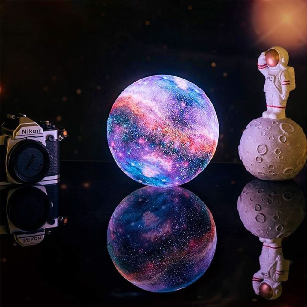 LunaGlow Ambient Moonlight Lamp With Vibrant Color Options And Adjustable Brightness | Temsk