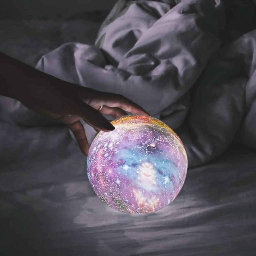 LunaGlow Ambient Moonlight Lamp With Vibrant Color Options And Adjustable Brightness | Temsk