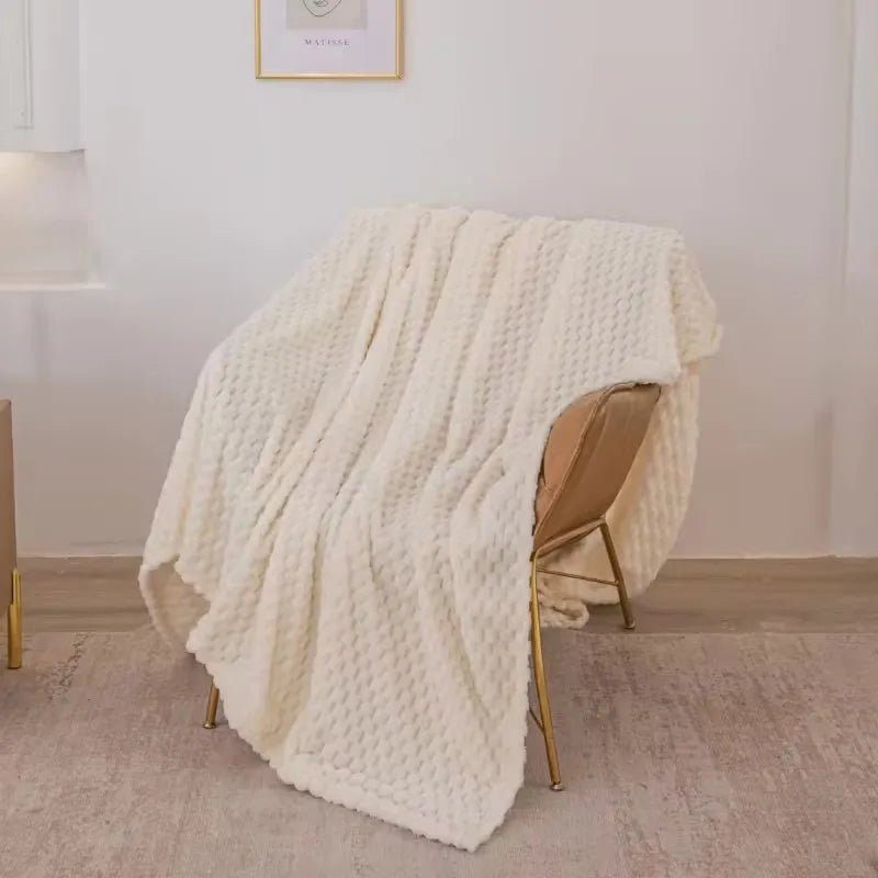 Velvet Haven Cozy Blanket With Ultra Soft Checkered Pattern | Temsk