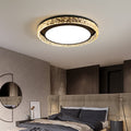 Kristall-Halo-LED-Deckenleuchte mit Fernbedienung und Dimmfunktion | Temsk