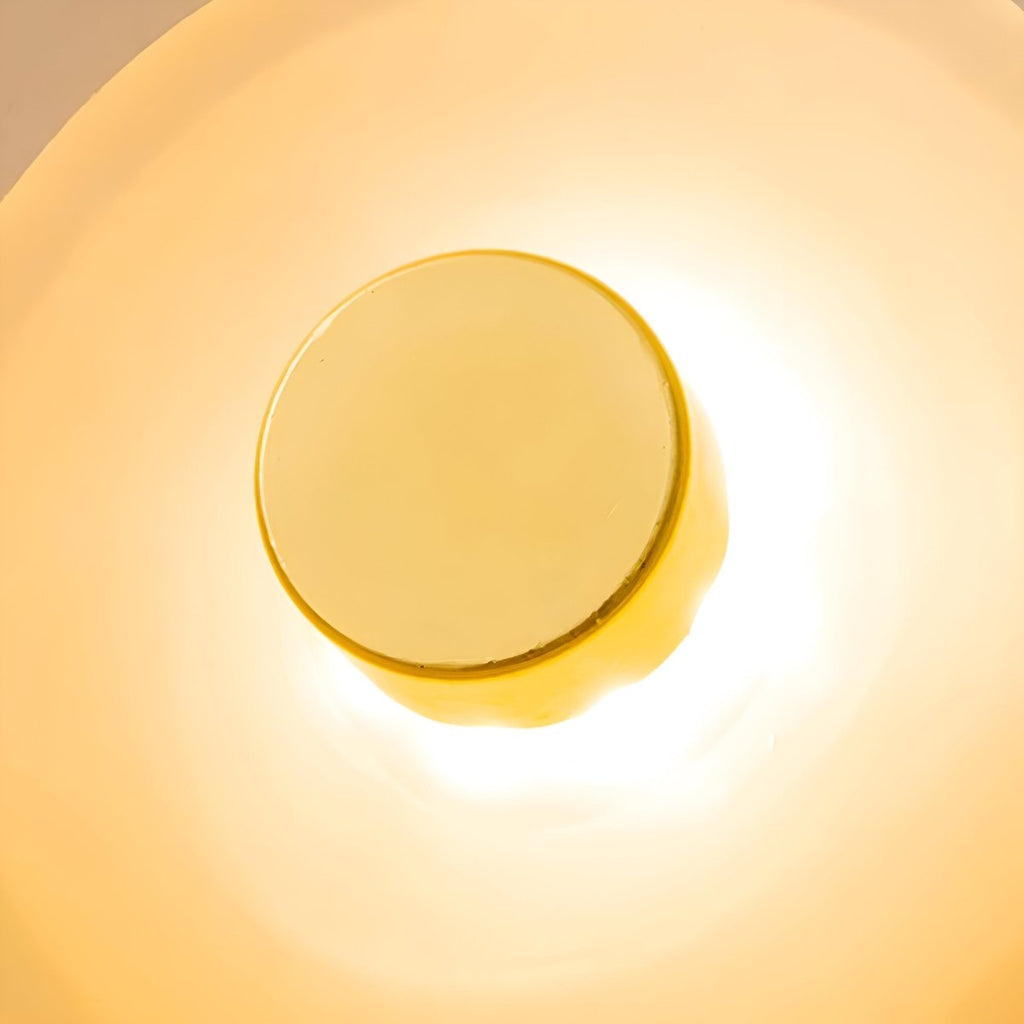 LED Wall Sconce With Curved Glass In Japandi Style, 1-Light Fixture | Temsk
