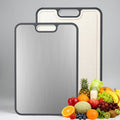 Dual-Sided Metal Kitchen Prep Board for Meat and Produce | Temsk