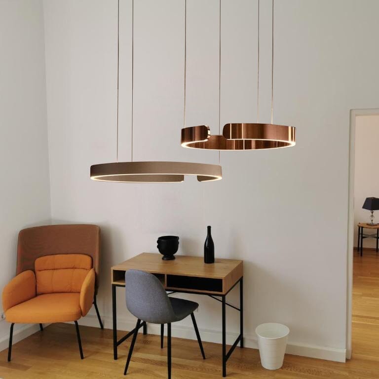 Astraelle Nordic Ring Chandelier for Modern Living Spaces | Temsk