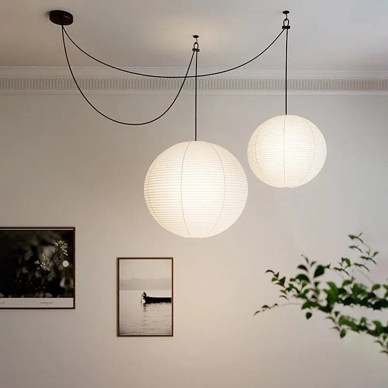 Závěsná světla Nova s designem papírových balónků pro moderní interiéry | Temsk