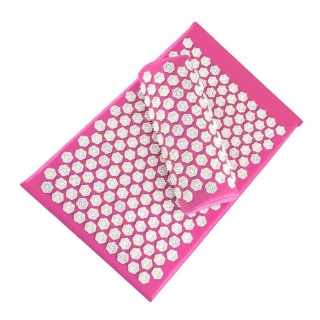CalmFlow Acupressure Yoga Mat and Cushion Set for Natural Pain Relief and Relaxation | Temsk