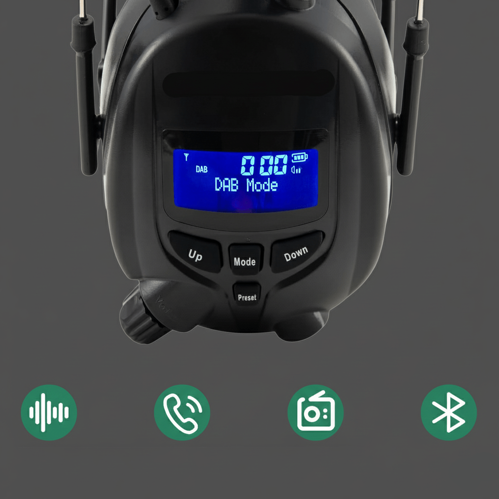 ClearGuard Pro – DAB and FM Radio and Hands-Free Communication | Temsk