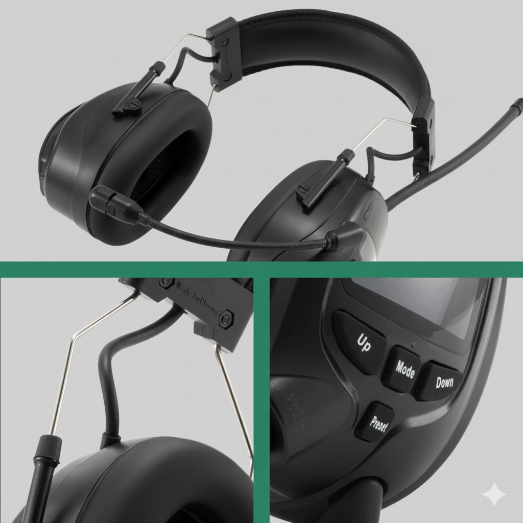ClearGuard Pro – DAB and FM Radio and Hands-Free Communication | Temsk
