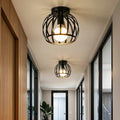ApexHalo Black Industrial Ceiling Light Made Of Metal With A Raw Character | Temsk