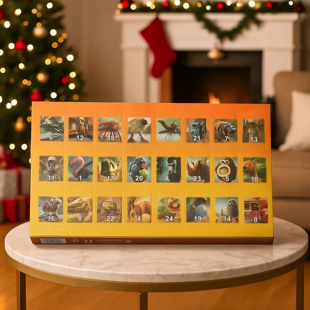CosmoBox 24 Piece Advent Calendar For Festive Christmas Decoration | Temsk