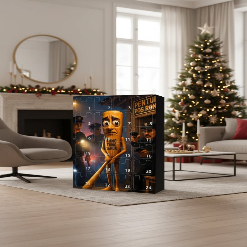 CosmoBox 24 Piece Advent Calendar For Festive Christmas Decoration | Temsk