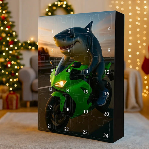 CosmoBox 24-Piece Advent Calendar By Temsk For Festive Christmas Decor