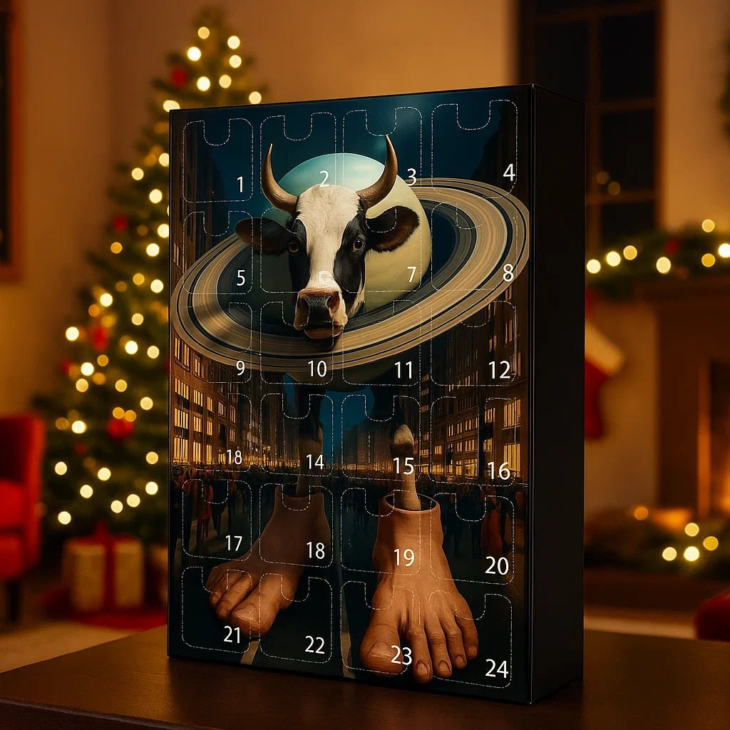 CosmoBox 24 Piece Advent Calendar For Festive Christmas Decoration | Temsk