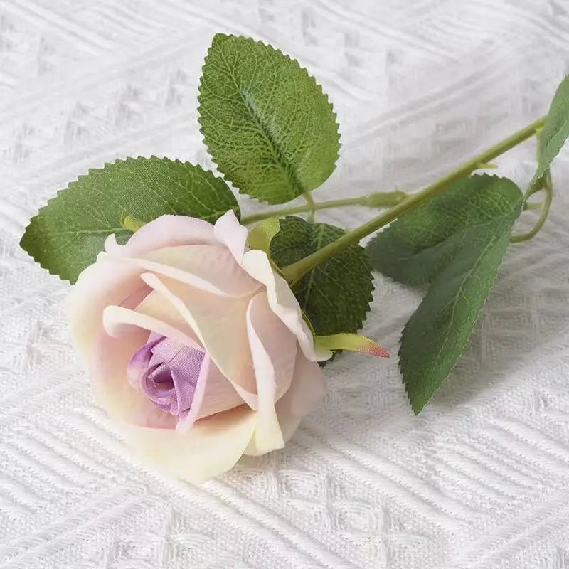 Aurelia Velvet Artificial Roses For Valentine's Day And Indoor Arrangements | Temsk