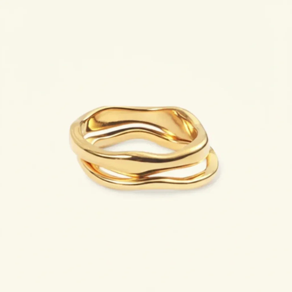 Minimalist Gold Ring With Stainless Steel For Daily Wear | Temsk