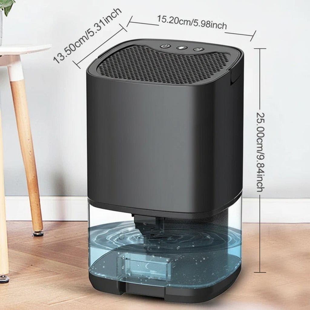 AeroGlow Compact Portable Dehumidifier With Colored Ambient Light | Temsk