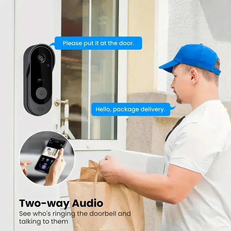 NovaGuard Wireless Smart Video Doorbell With Motion Sensor | Temsk
