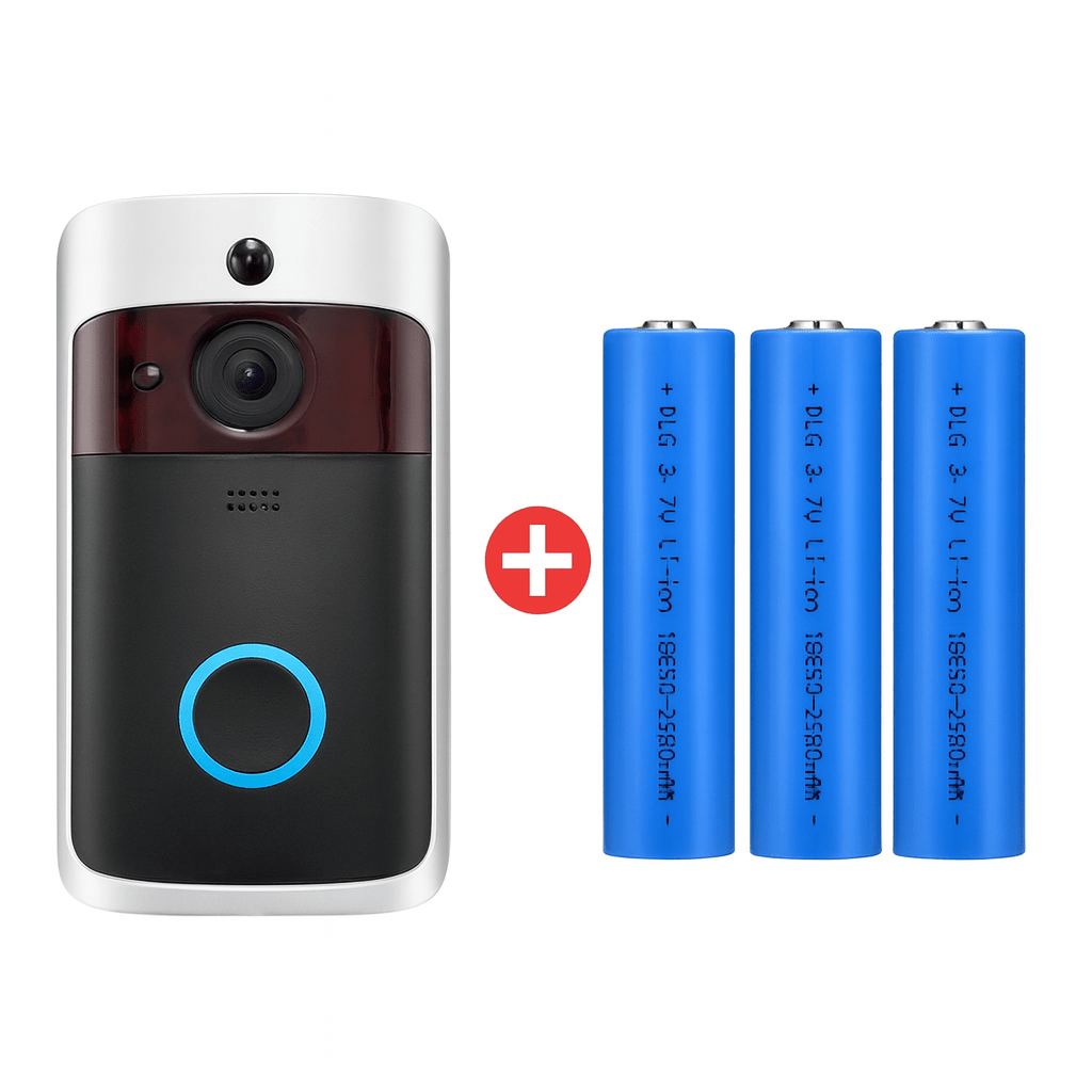 SafeEntry Smart Video Doorbell With HD Night Vision And Two Way Audio | Temsk