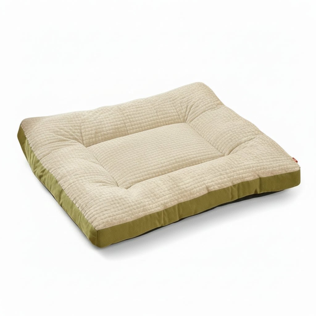 NebulaPaws Soft Dog Bed With Supportive Foam And Cotton Cover | Temsk