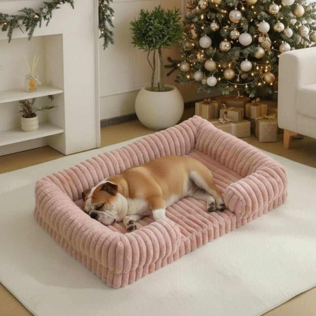SerenePaw Memory Calming Orthopedic Dog Bed With Padding | Temsk