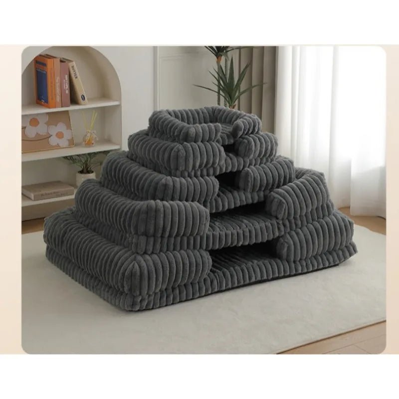 SerenePaw Memory Calming Orthopedic Dog Bed With Padding | Temsk