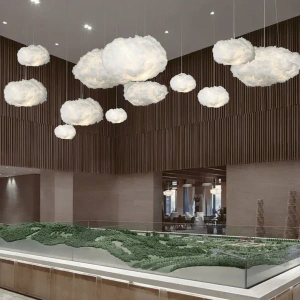 NebulaCloud Fluffy Cloud Ceiling Lamp For Dreamlike Atmosphere | Temsk