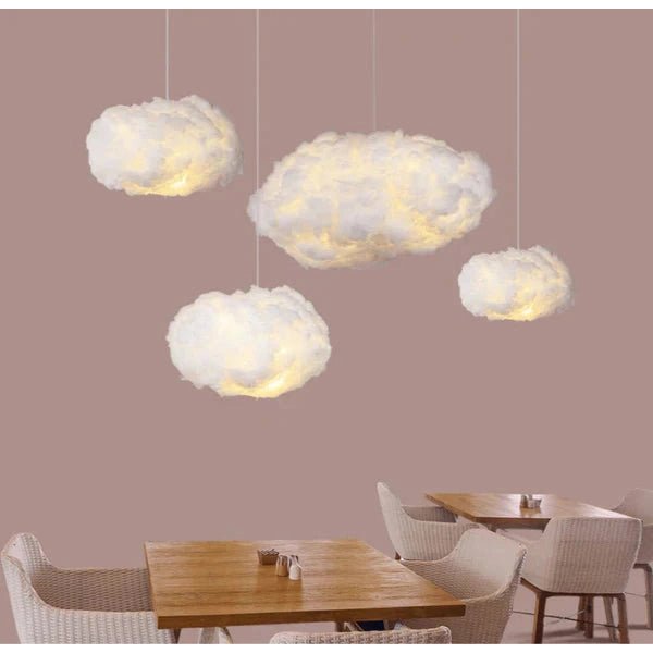 NebulaCloud Fluffy Cloud Ceiling Lamp For Dreamlike Atmosphere | Temsk