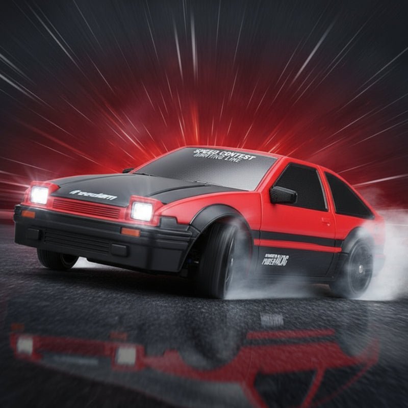 DriftPulse Electric 4WD RC Drift Car With Realistic Sports Design | Temsk