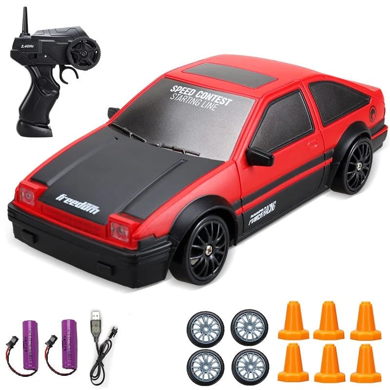 DriftPulse Electric 4WD RC Drift Car With Realistic Sports Design | Temsk