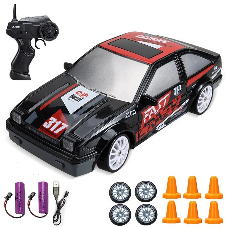 DriftPulse Electric 4WD RC Drift Car With Realistic Sports Design | Temsk