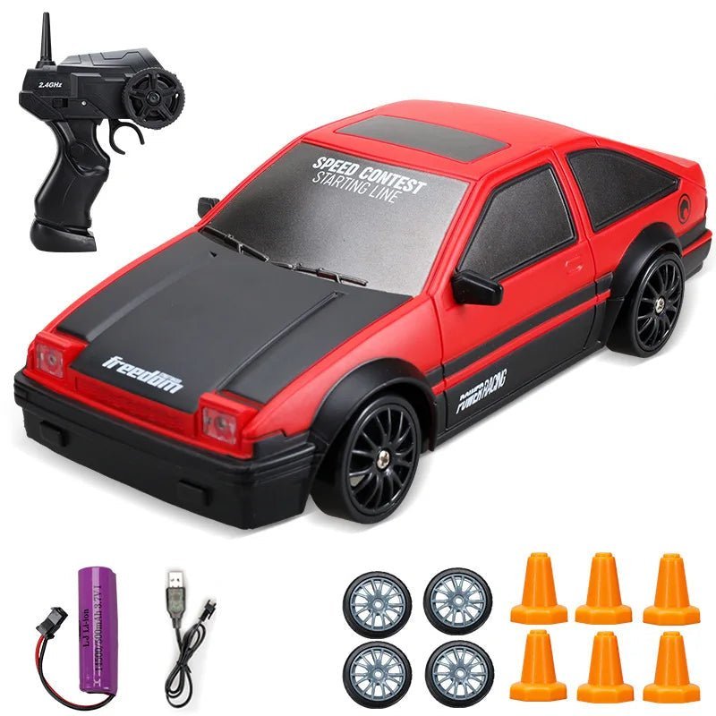 DriftPulse Electric 4WD RC Drift Car With Realistic Sports Design | Temsk